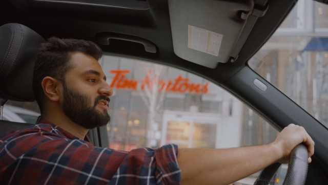 Chef Nalin doing an interview