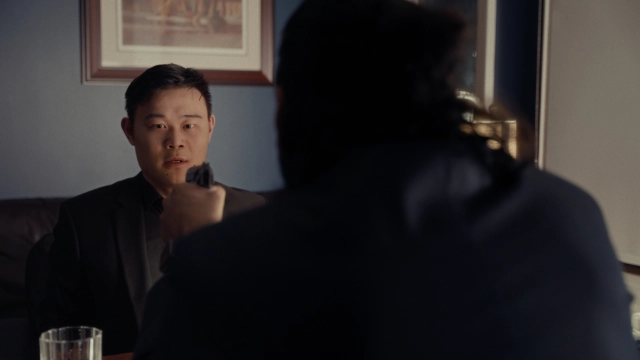 Assassin listening to Mafia Boss